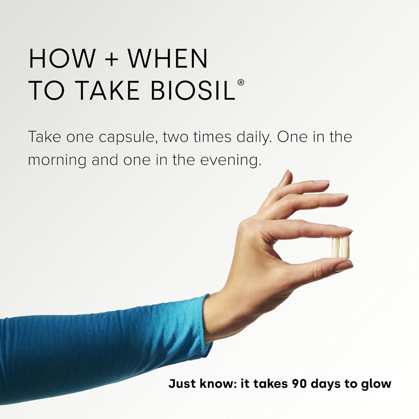 120 Original Capsules of Biosil Collagen Generator with Patented ch-OSA Complex for Generating and Protecting Your Own Collagen - Non-GMO Formula - 60-Day Supply