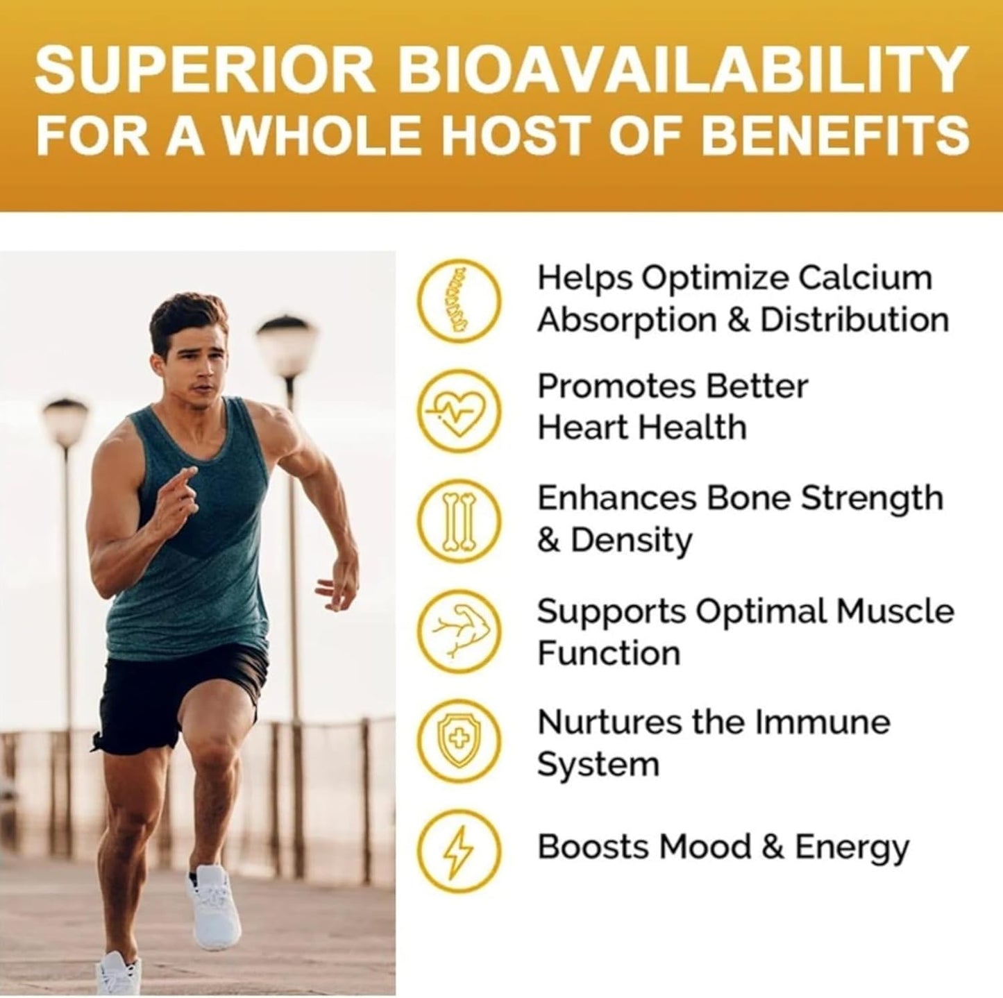 120 Softgels TheraSuva Extra Strength Calcium 600mg + Vitamin D3 5000iu + K2 + B12 Complex for Bone & Immune Health, 60 Day Supply