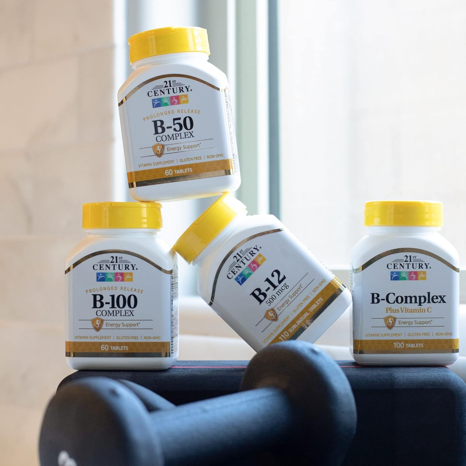 120 Tablets of 21st Century B 50 Complex Prolonged Release Formula