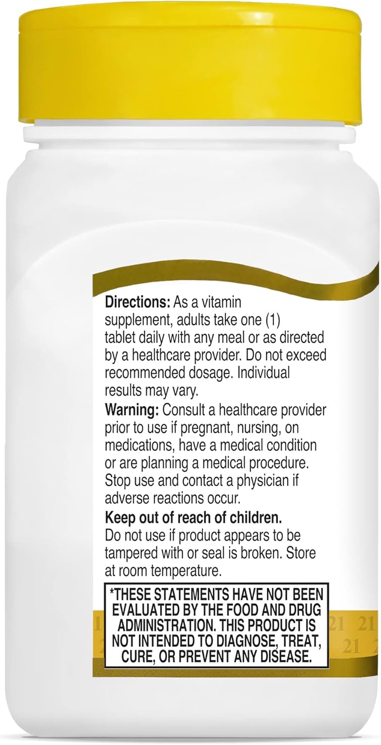 120 Tablets of 21st Century B 50 Complex Prolonged Release Formula