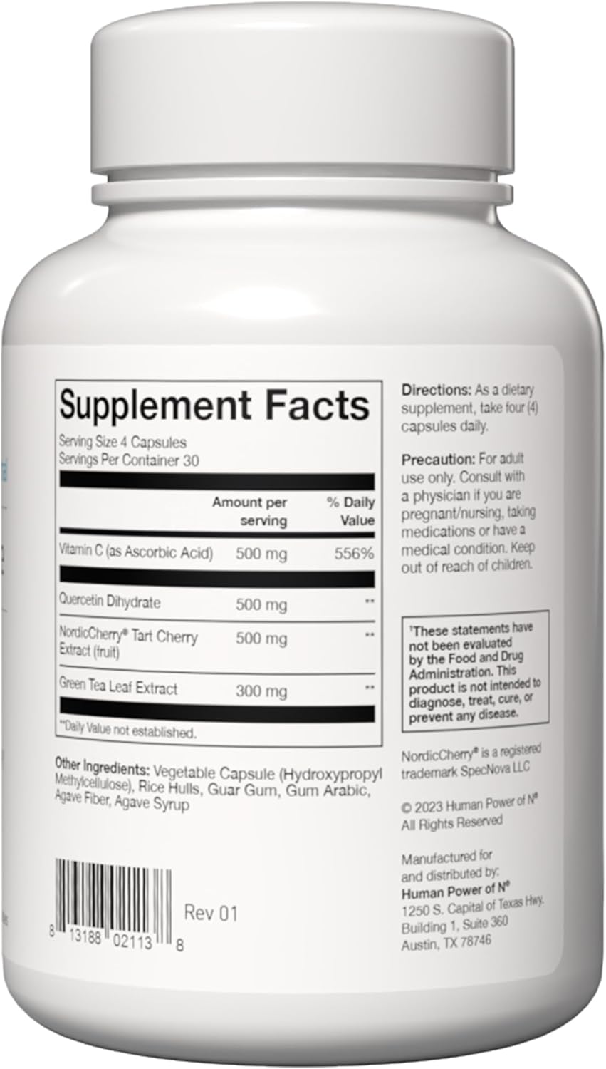 120 Vegetarian Capsules for Maintaining Healthy Uric Acid Levels - humanN Uric Acid Balance