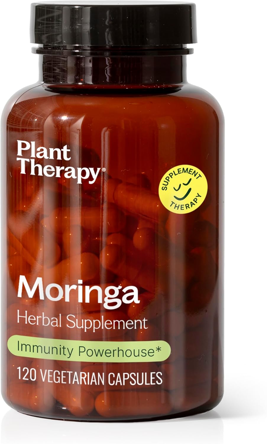 120 Vegetarian Moringa Herbal Supplement Capsules for Whole-Body Wellness, Energy & Immune Support - Made in the USA - 4 Month Supply
