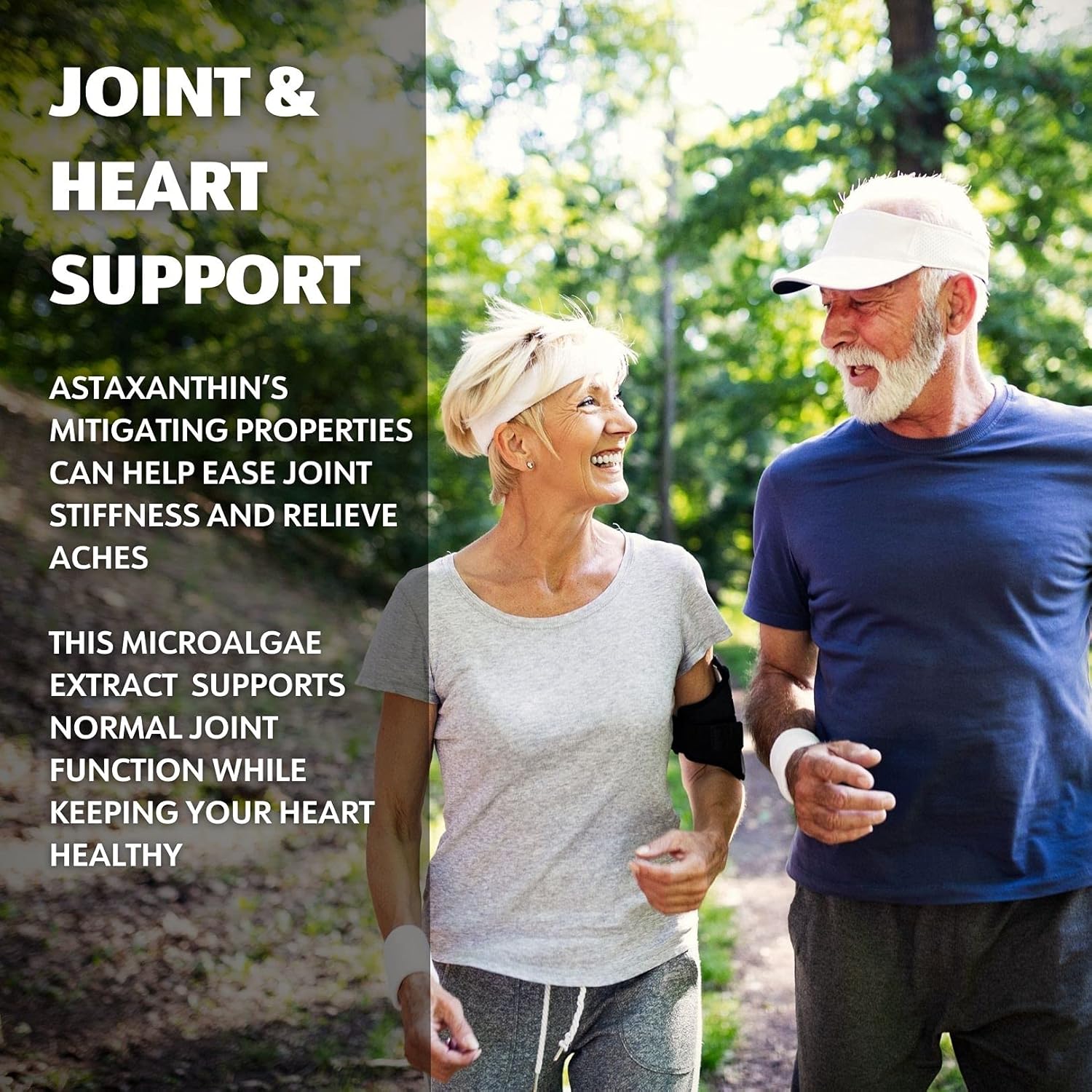 12mg Astaxanthin Supplement - 60-Day Supply - High Antioxidant Strength for Eye, Joint, Skin, Immunity - Organic Microalgae - Non-GMO, Vegan, Sustainable