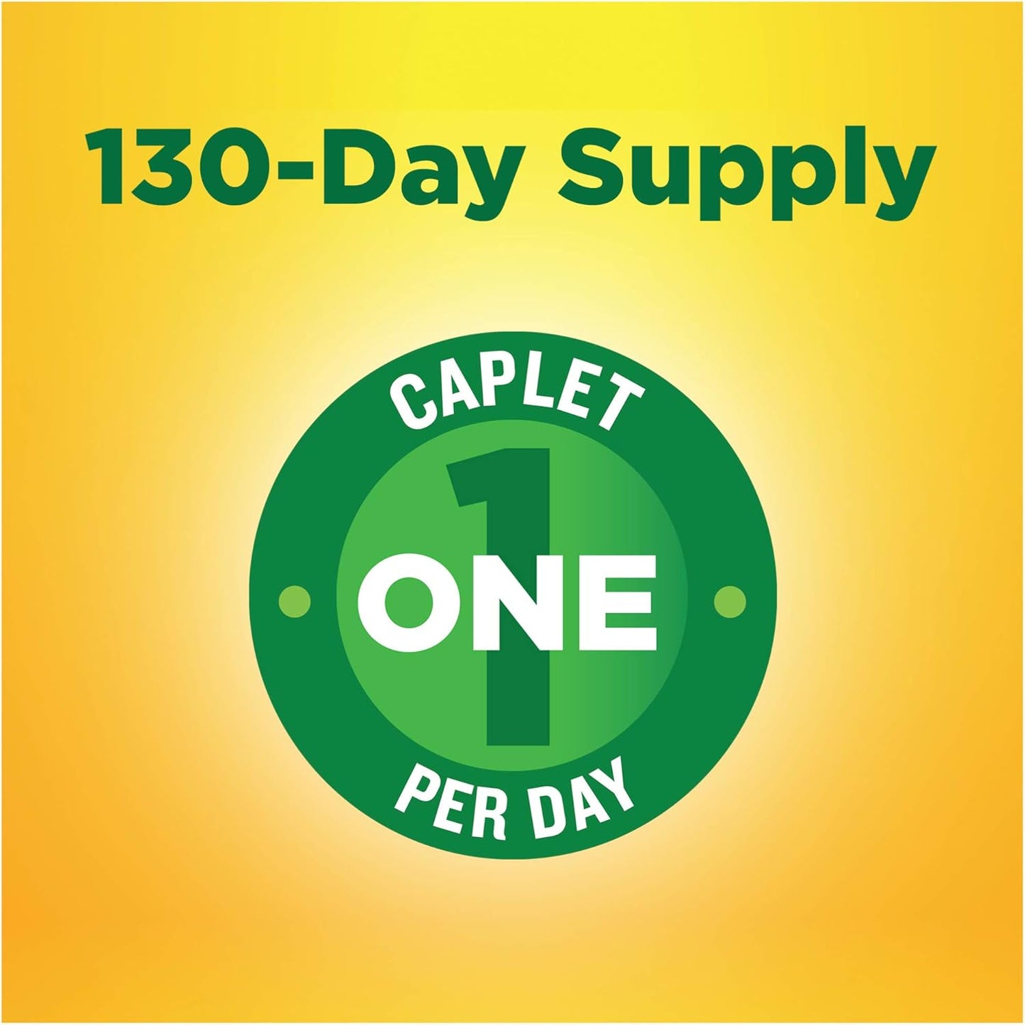 130 Count Nature Made Vitamin C 500 mg Caplets with Rose Hips for Immune Support