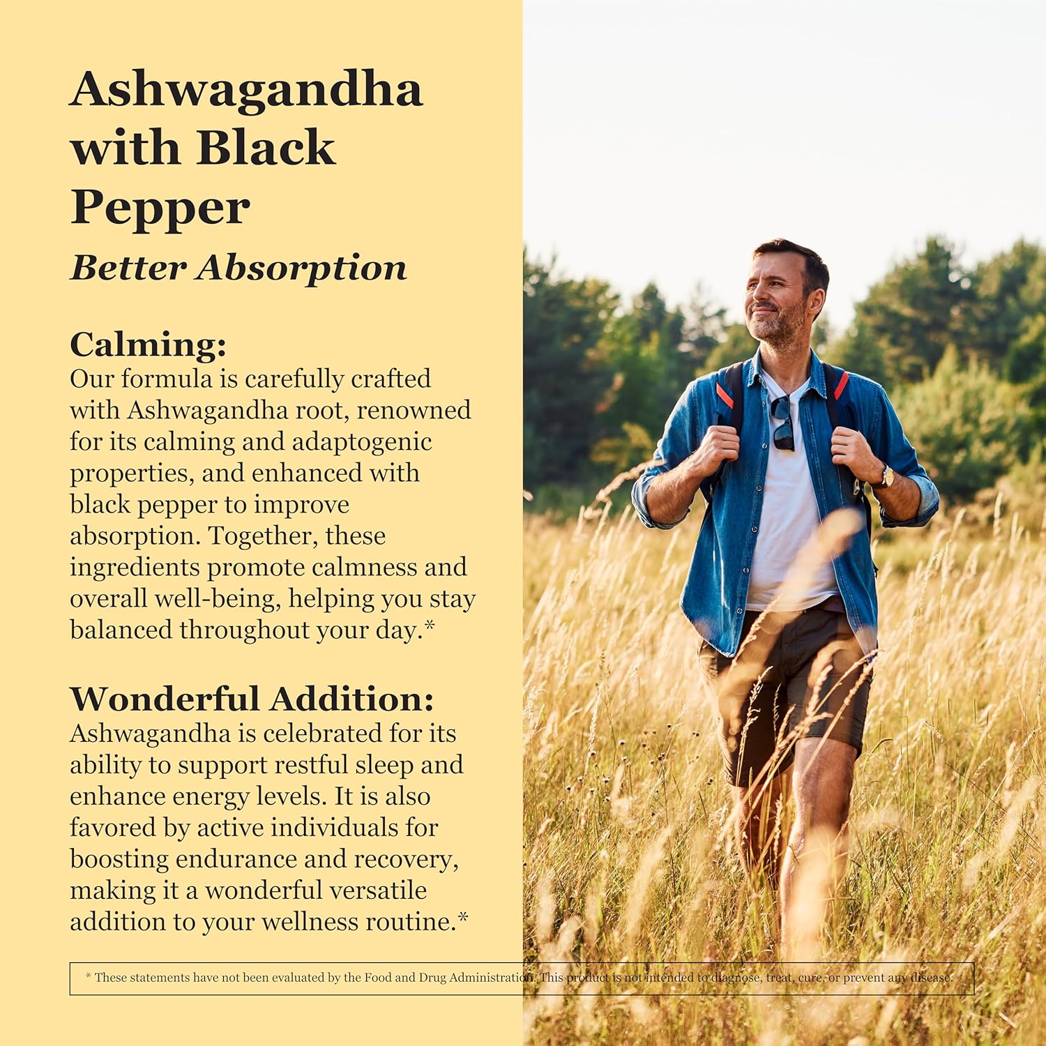 1300mg Vegan Ashwagandha with Black Pepper by Tradewind Naturals - Non-GMO Formula