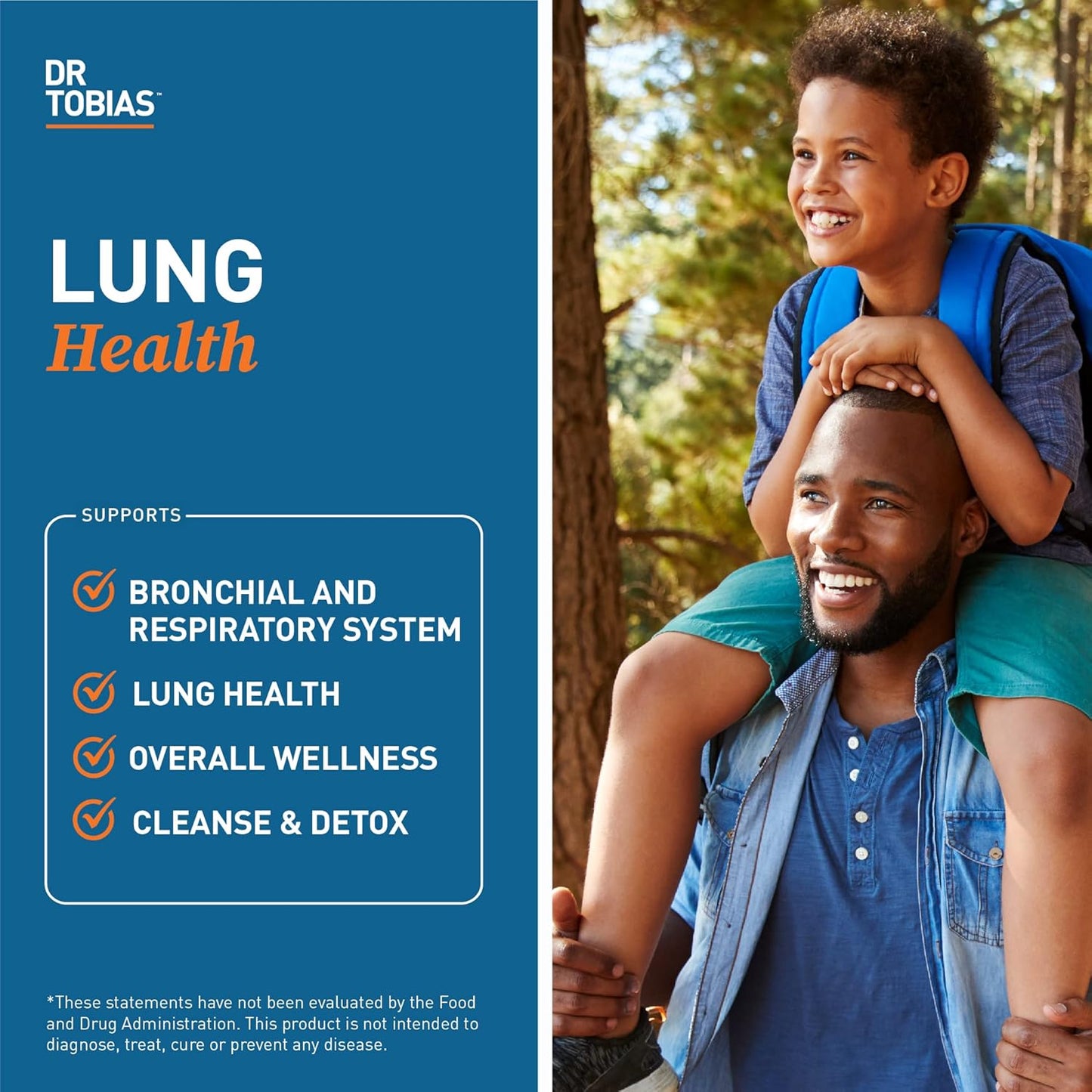 14-Day Colon Cleanse & Lung Health Supplements with Fiber, Herbs, Probiotics, Vitamin C - Gut and Lung Support - Non-GMO