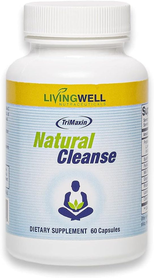 14 Day Natural Colon Cleanse Detox Supplement - Supports Healthy Bowel Movements - Advanced Formula for Men & Women - 60 Count