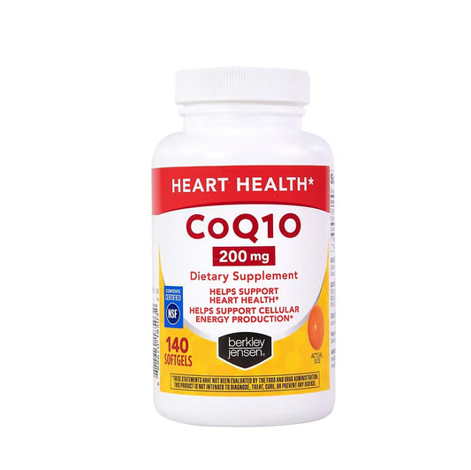 140 Count Berkley Jensen Coq10 Dietary Supplement - 200 mg