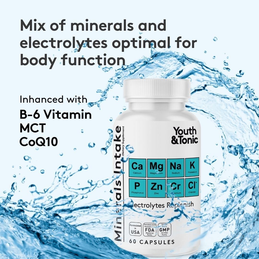 15-Day Cleanse Bundle with Youth & Tonic Water for Slimming Formula, Electrolytes for Hydration Support During Diuretic Use