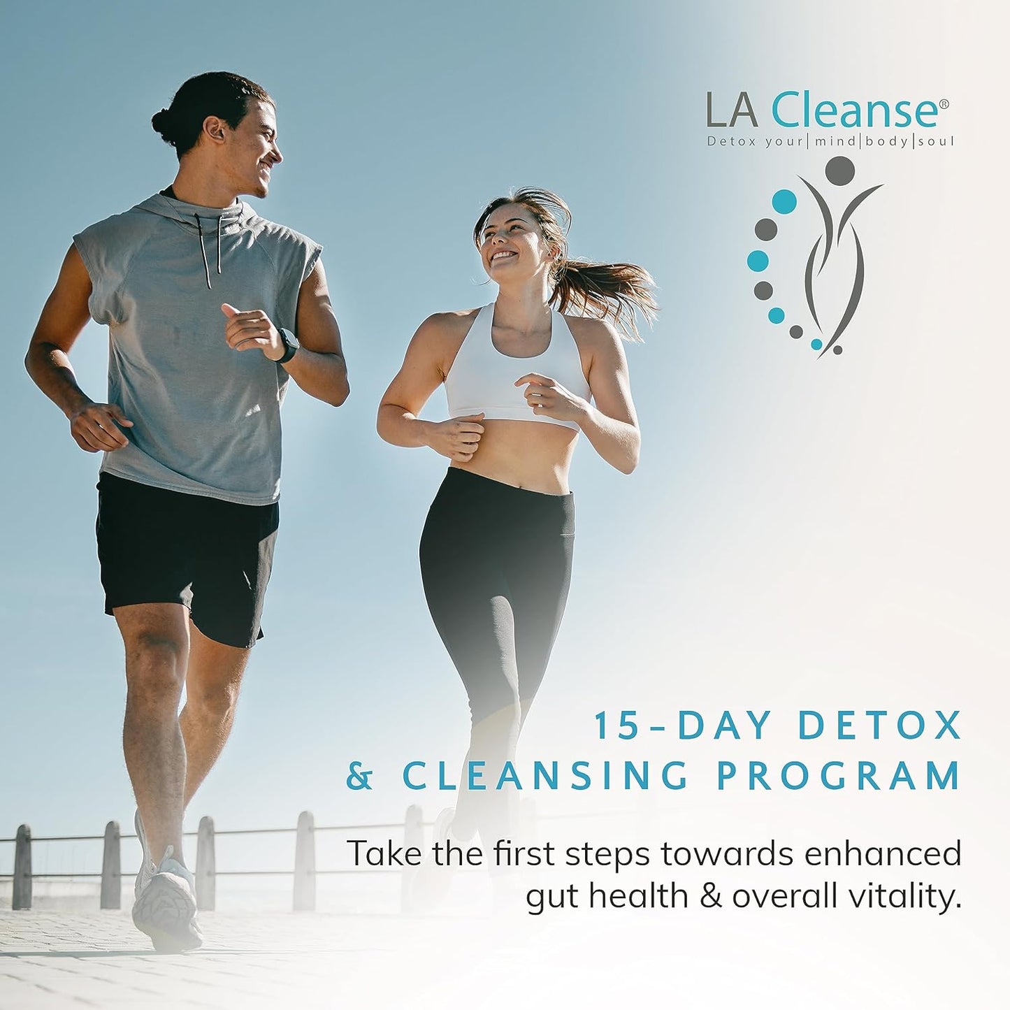 15-Day Cleanse & Detox Capsules with Cascara Sagrada, Senna Leaf, Psyllium - Colon & Gut Support - Rapid Flush & Enhanced Digestion - 30 Count - BoostGo Australia