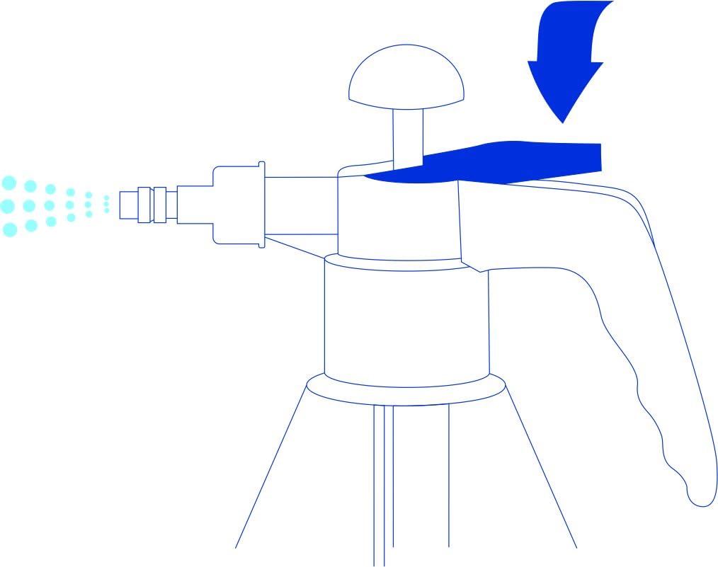 1.5 Liter Personal Water Mister Pump Spray Bottle by COREGEAR - Classic USA Misters