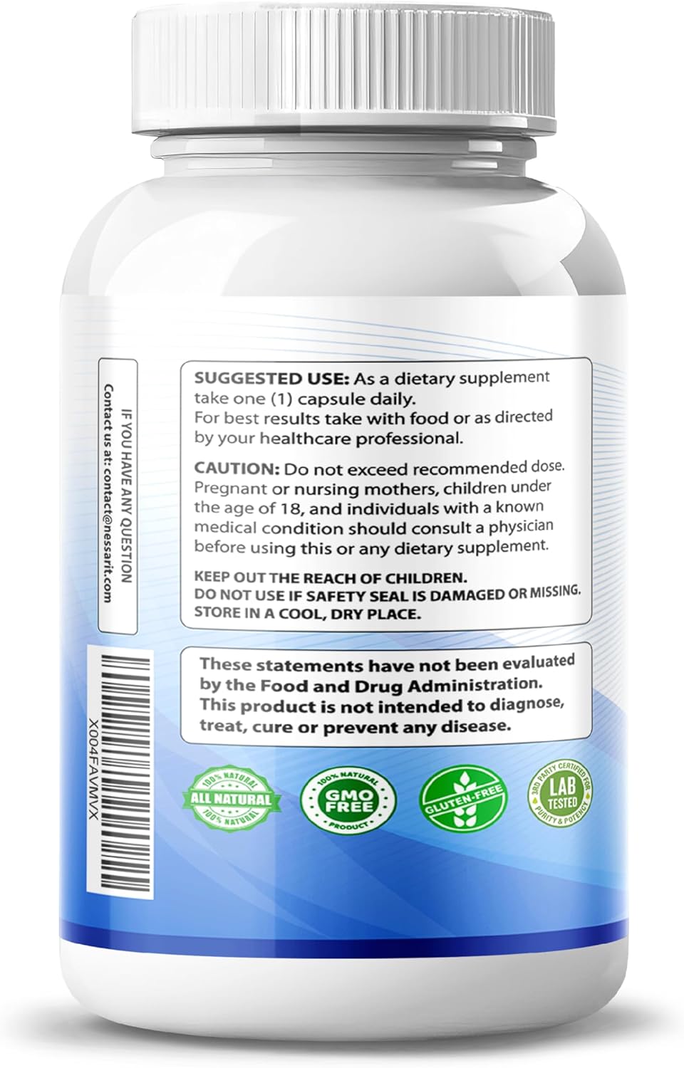 150 Count NESSARIT CORTISOL Wellness Ashwagandha Blend with Phosphatidylserine Magnolia Rhodiola - Made in the USA