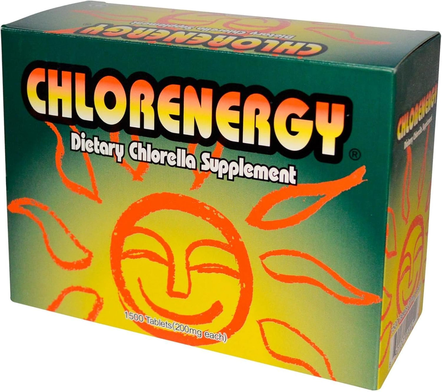 1500 Count Chlorella Tablets by Chlorenergy: High-Quality Supplement for Detox and Immune Support