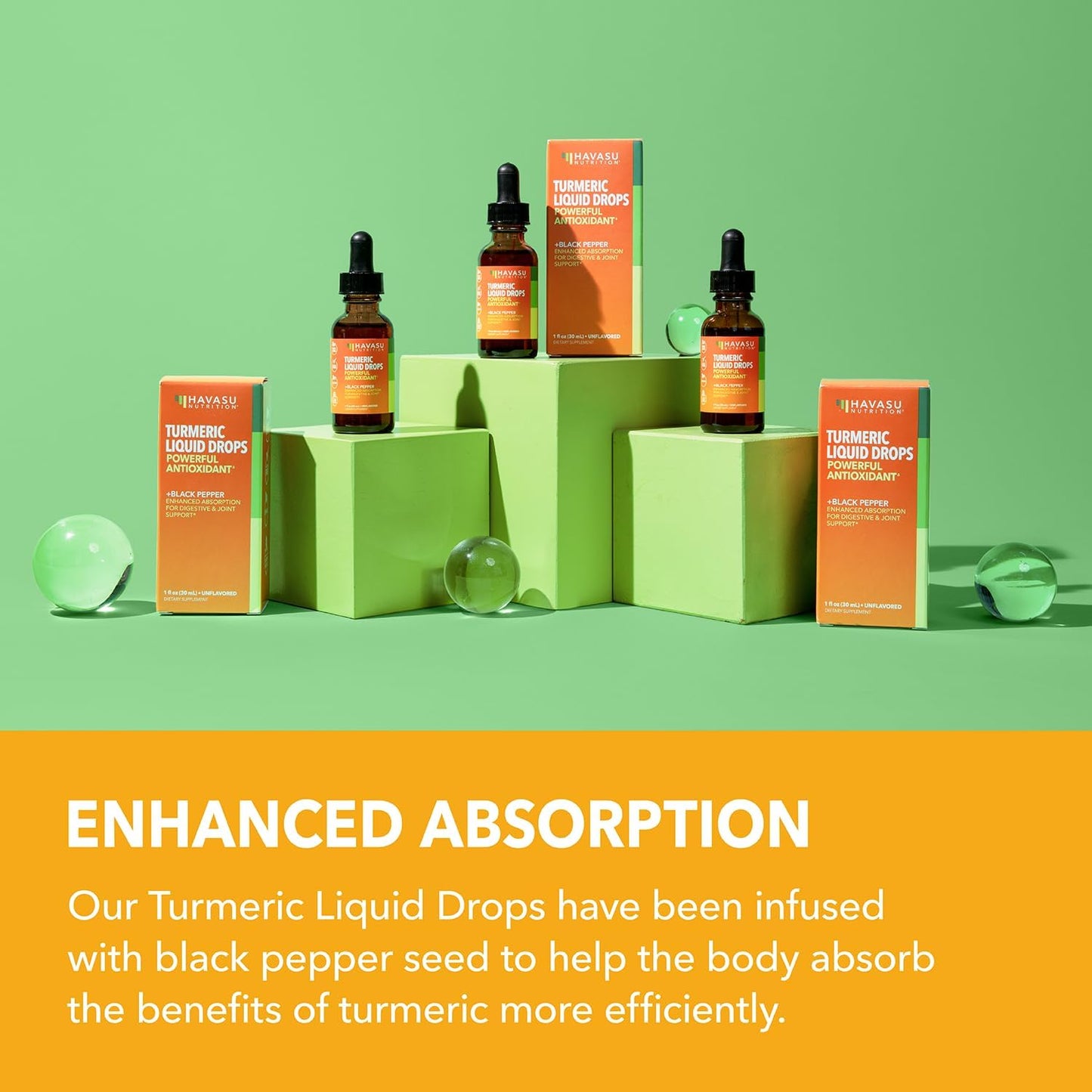 1500mg Black Seed Oil & Turmeric Liquid Drops for Joint, Digestive & Immune Support