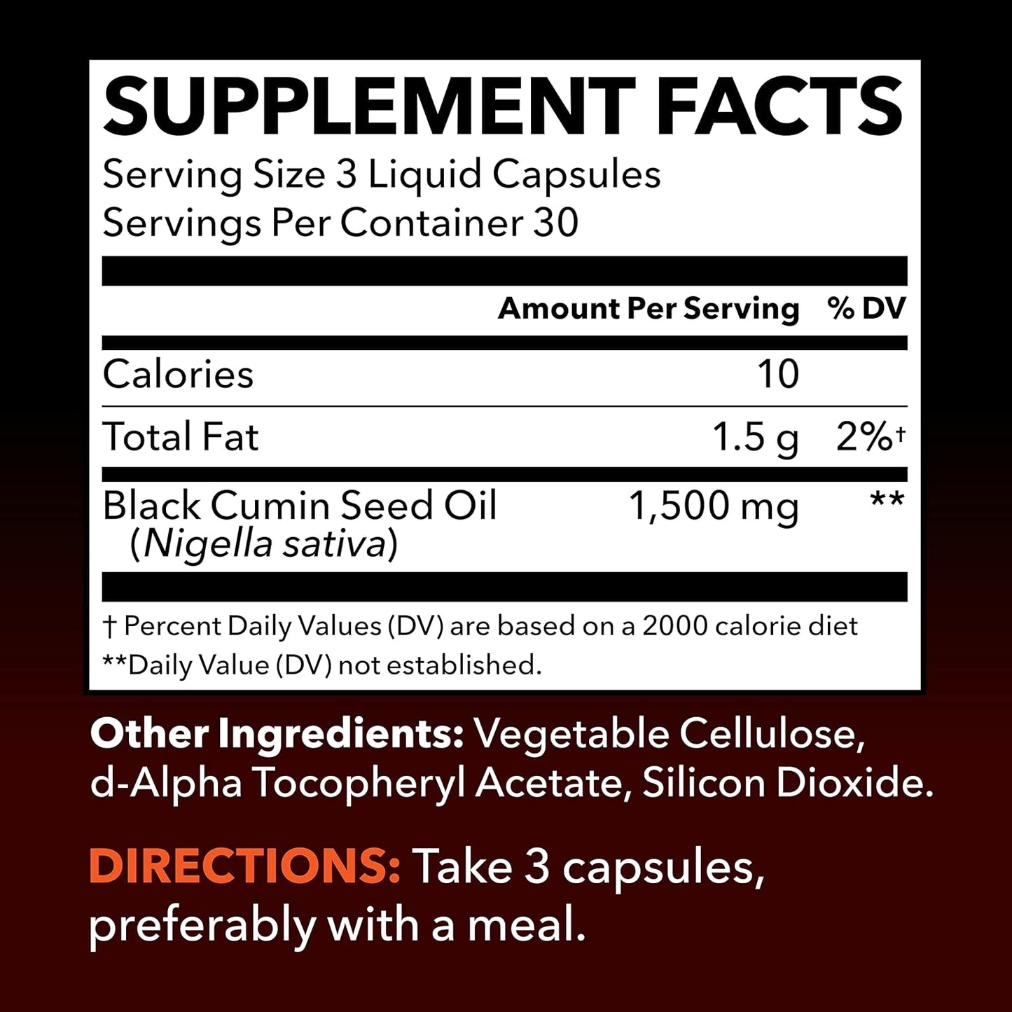1500mg Black Seed Oil & Turmeric Liquid Drops for Joint, Digestive & Immune Support