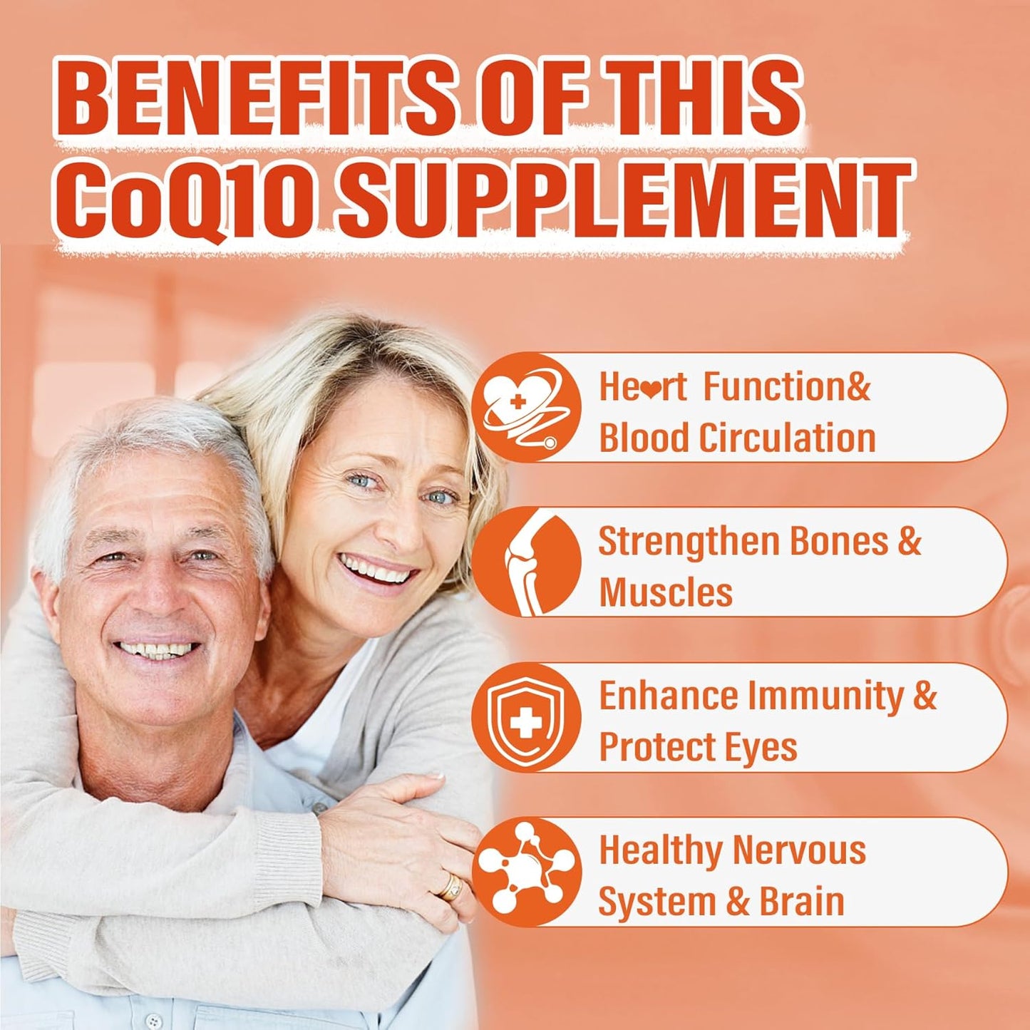 1500mg Sugar Free Resveratrol Gummies with CoQ10 and Magnesium for Healthy Aging & Longevity - 100 Gummies