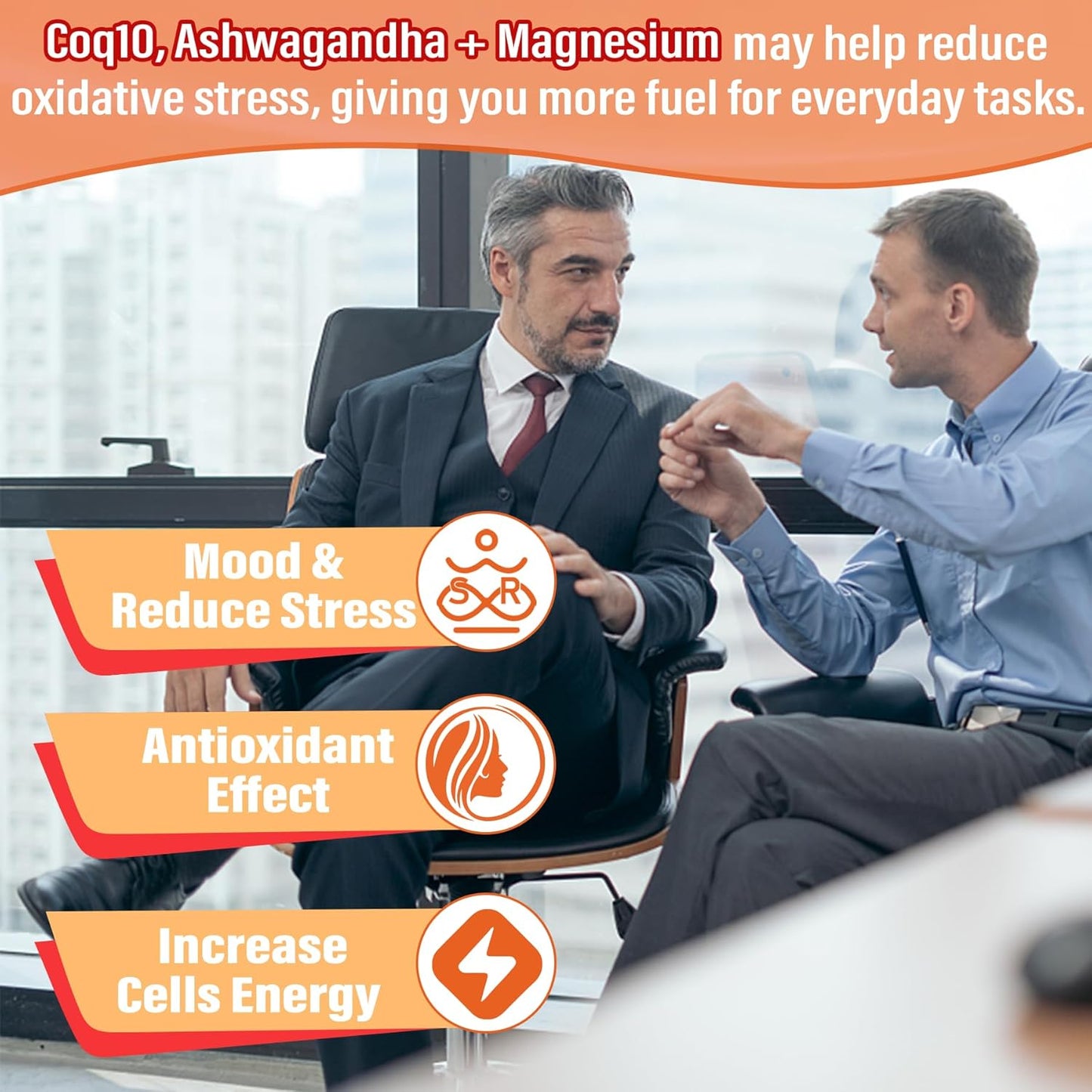 1500mg Sugar Free Resveratrol Gummies with CoQ10 and Magnesium for Healthy Aging & Longevity - 100 Gummies