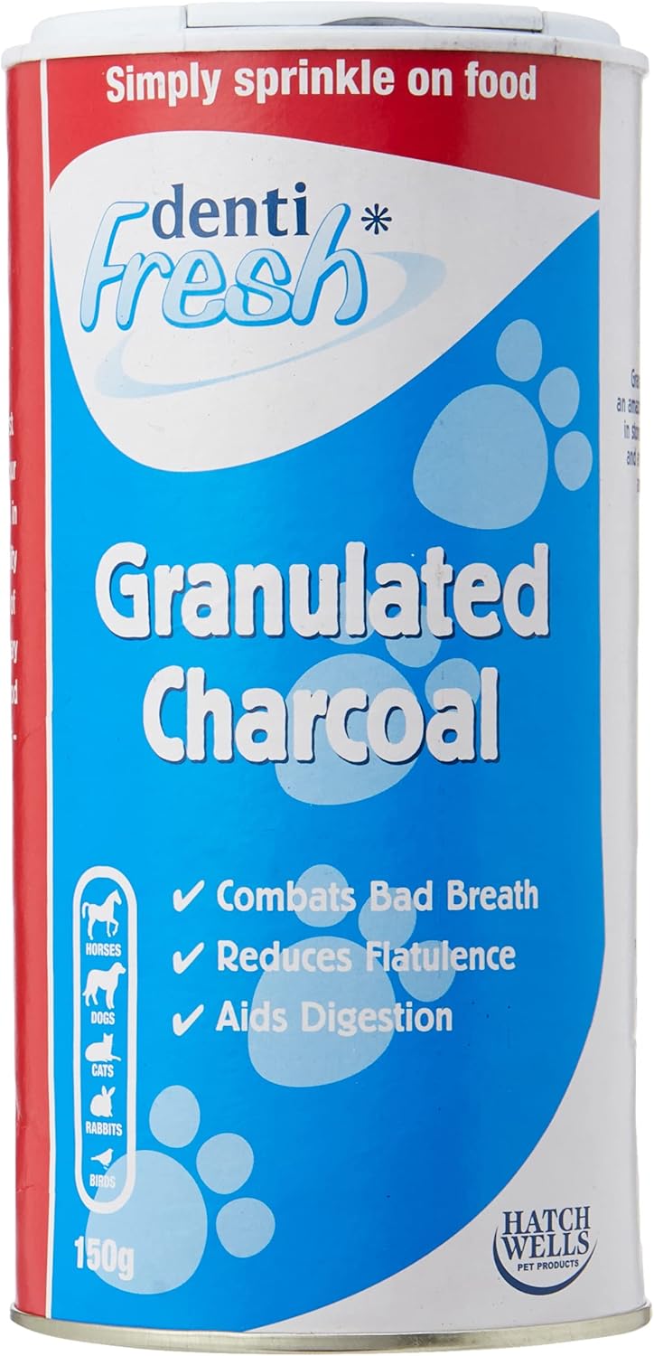 150g Hatchwells Granulated Charcoal for Digestive Health and Odor Control