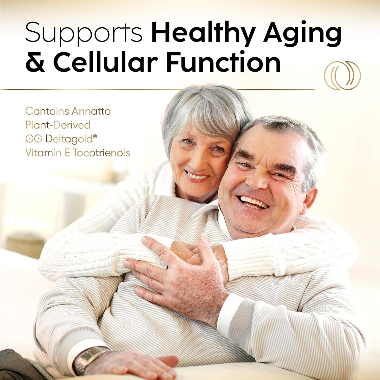 150mg Geranylgeraniol Supplement with DeltaGold Vitamin E Tocotrienols for Heart Health - 60 Capsules, Annatto Derived GG for Statin Users