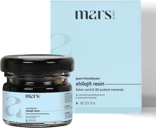 15g Pack of Pure Himalayan Organic Shilajit Resin from Mars by GHC - Sourced from the Himalayas | Good Health Company