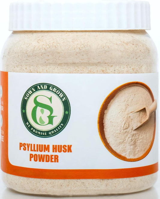 1.5lb Sownandgrown Psyllium Husk Powder for Easy Mixing & Digestive Health | Gluten Free Baking | Non-GMO & Finely Ground Fiber
