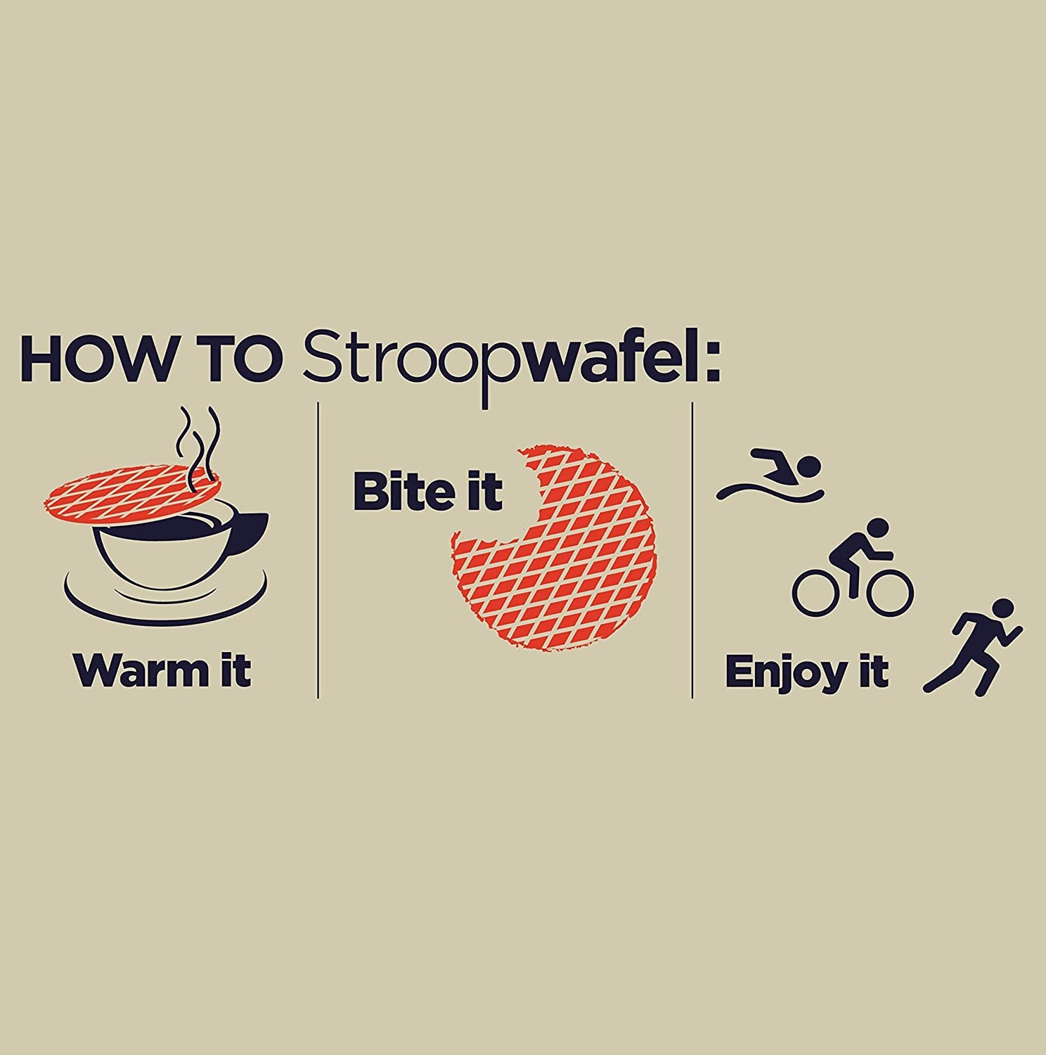 16-Count GU Energy Stroopwafel Salty's Caramel Sports Nutrition Waffles: Caffeine-Free, Kosher Dairy, On-the-Go Energy for Workouts