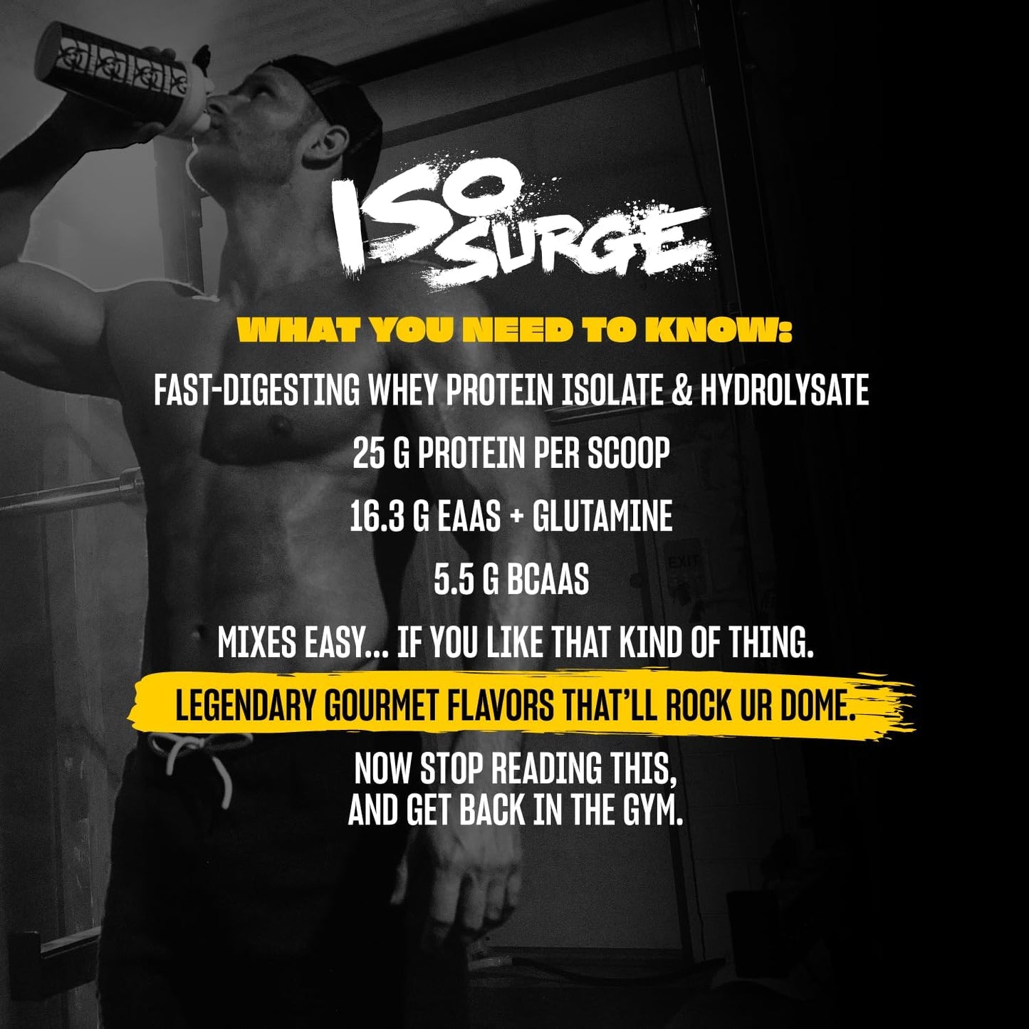 1.6 lb Mutant ISO Surge Whey Protein Isolate Powder - Fast-Acting Recovery for Muscle Growth & Strength (Triple Chocolate)