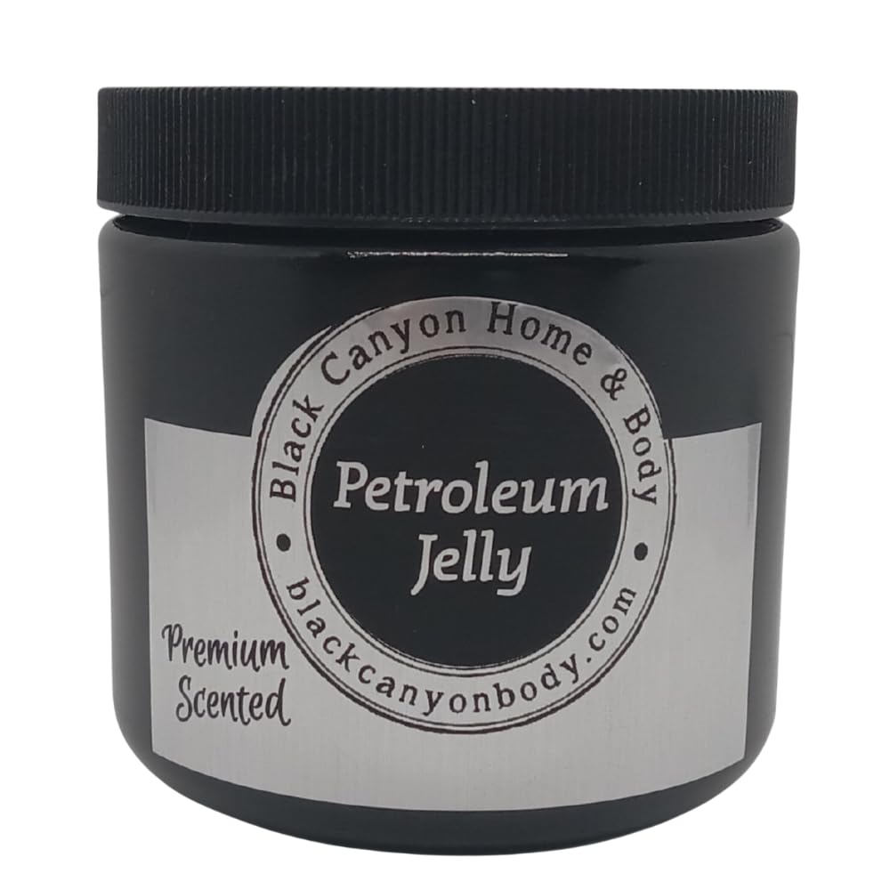16 Oz Black Canyon Home and Body Black Currant & Sandalwood Scented Petroleum Jelly - Skin Moisturizer