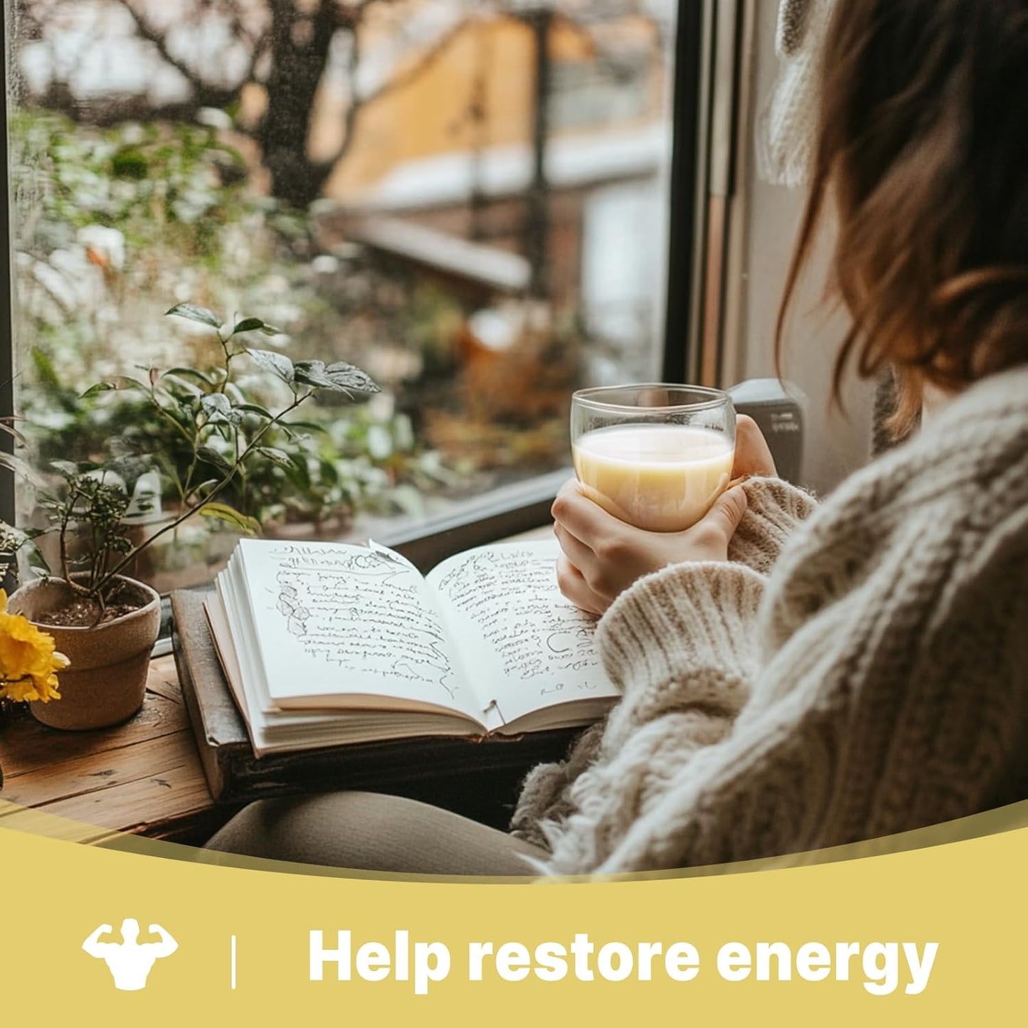 16 oz Organic Astragalus Root Powder - 100% Pure Natural Immune Support for Wellness, Raw & Non-GMO