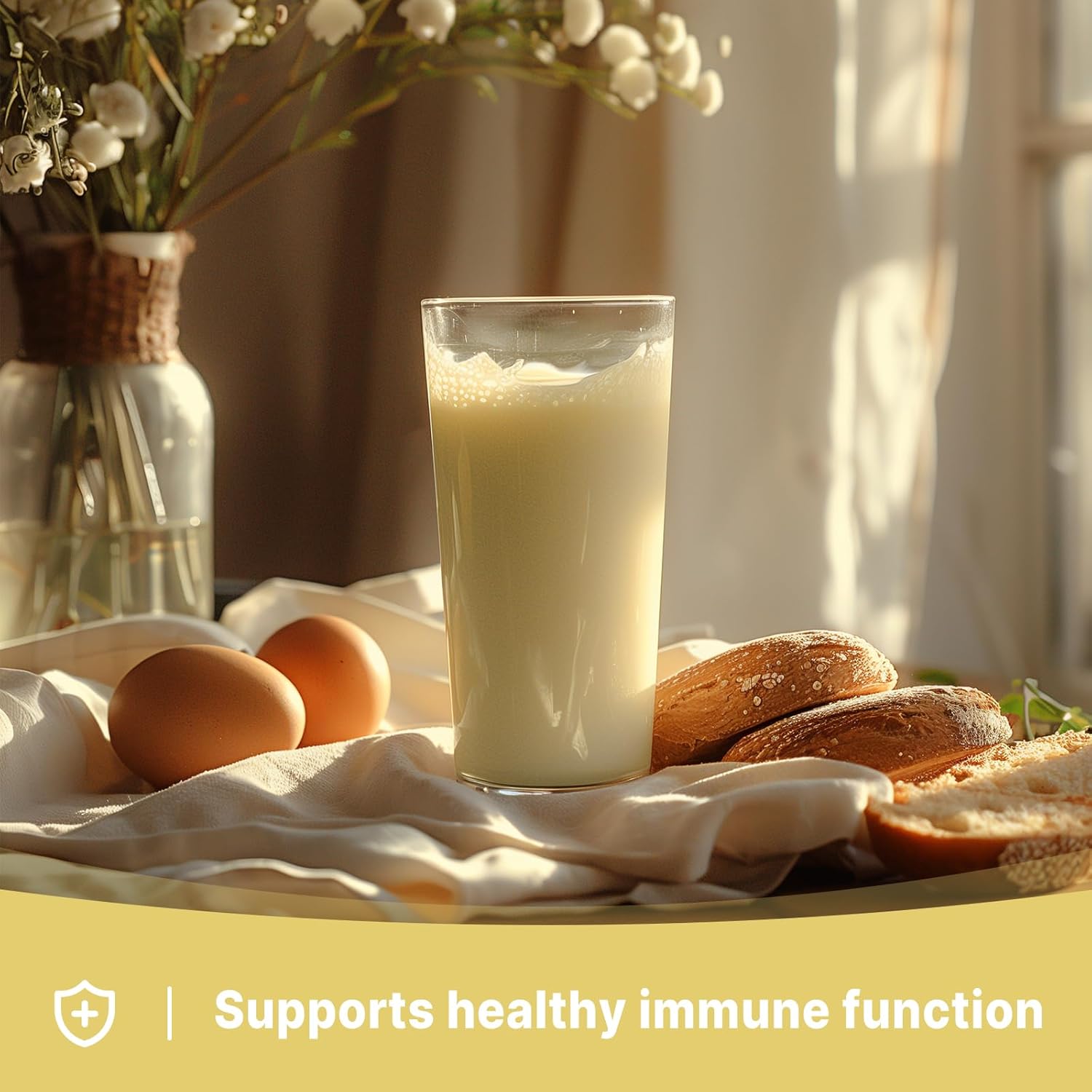 16 oz Organic Astragalus Root Powder - 100% Pure Natural Immune Support for Wellness, Raw & Non-GMO