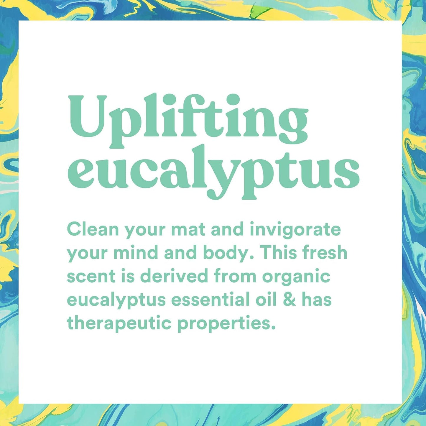 16 oz Refill of ASUTRA Yoga Mat Cleaner Spray with Uplifting Eucalyptus Essential Oil - Deep-Cleansing Formula for Fitness Gear & Gym Equipment, No Residue