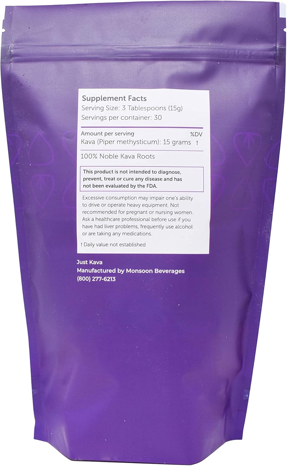 16 OZ Vanuatu Kava Powder Herbal Supplement - Relaxation Support