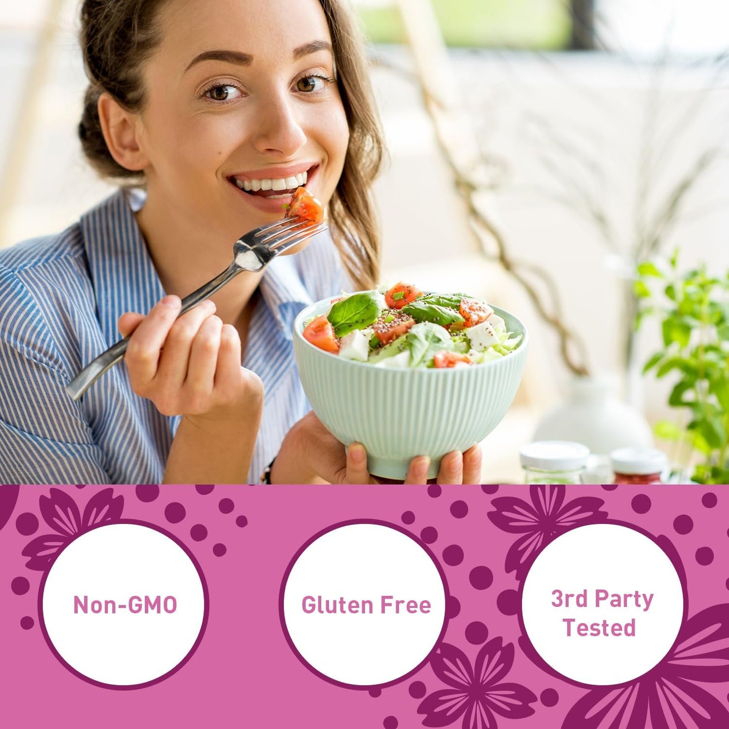 16 Oz VivoNu Multi Collagen Peptides Powder - Hydrolyzed Protein Peptides for Easy Mixing | Types I, II, III, V, X with Hyaluronic Acid, Biotin & Vitamin C | Unflavored Keto & Paleo Friendly