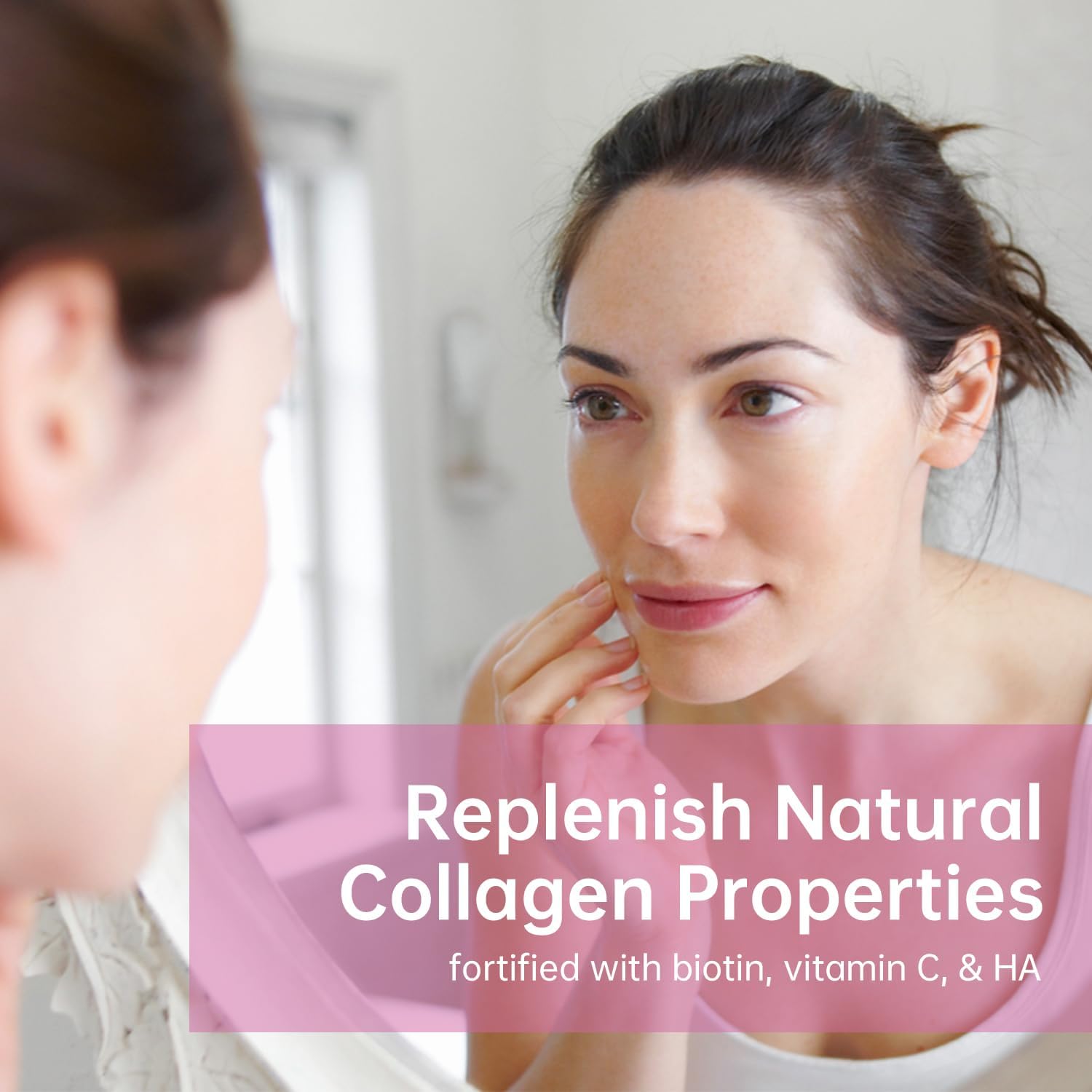 16 Oz VivoNu Multi Collagen Peptides Powder - Hydrolyzed Protein Peptides for Easy Mixing | Types I, II, III, V, X with Hyaluronic Acid, Biotin & Vitamin C | Unflavored Keto & Paleo Friendly