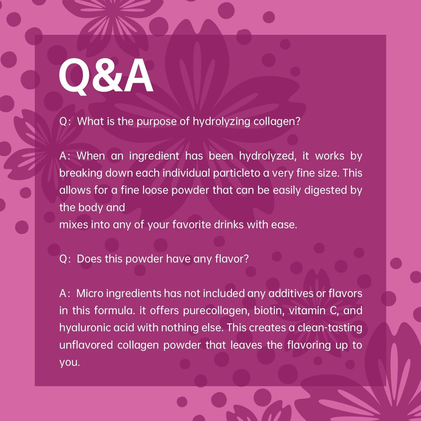 16 Oz VivoNu Multi Collagen Peptides Powder - Hydrolyzed Protein Peptides for Easy Mixing | Types I, II, III, V, X with Hyaluronic Acid, Biotin & Vitamin C | Unflavored Keto & Paleo Friendly