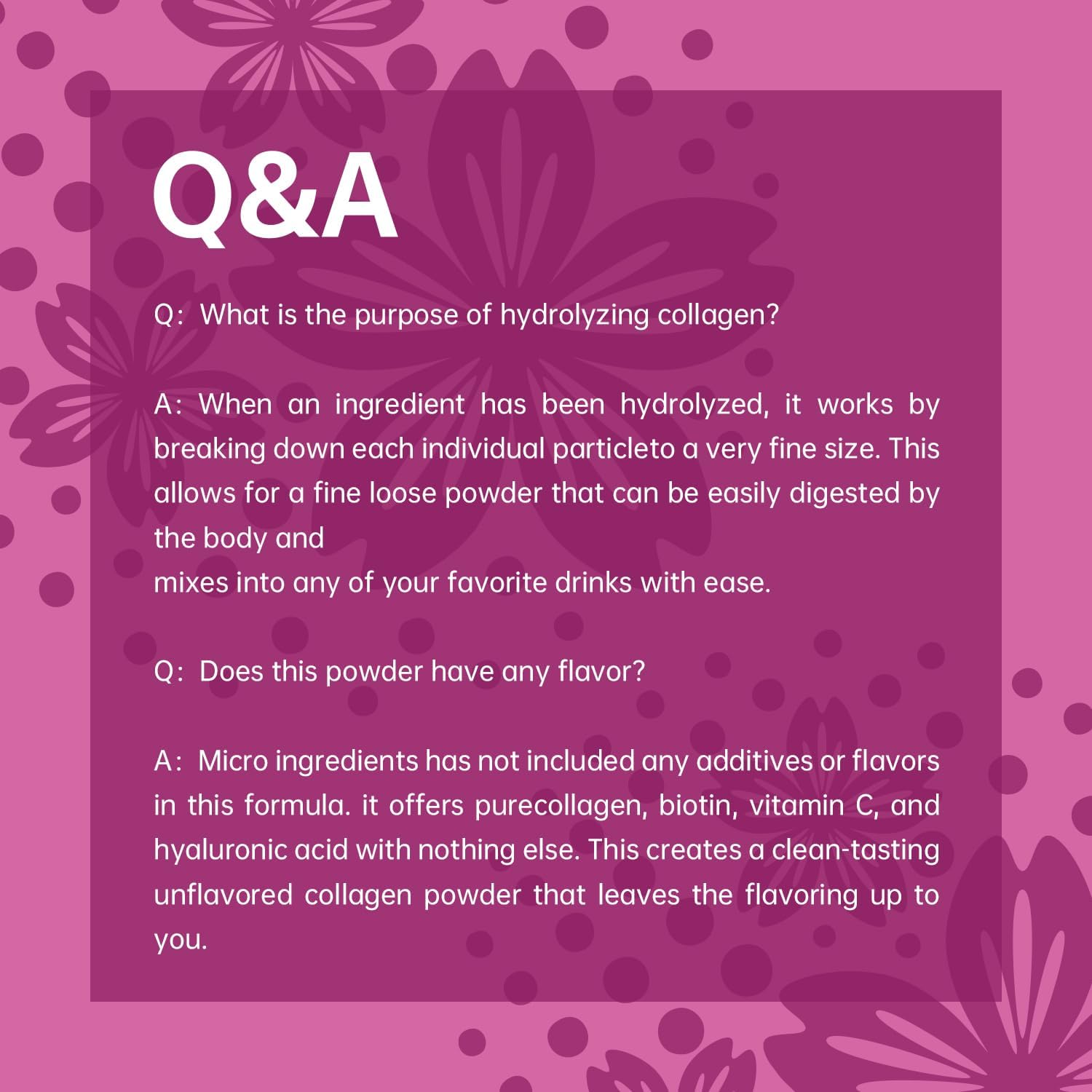 16 Oz VivoNu Multi Collagen Peptides Powder - Hydrolyzed Protein Peptides for Easy Mixing | Types I, II, III, V, X with Hyaluronic Acid, Biotin & Vitamin C | Unflavored Keto & Paleo Friendly