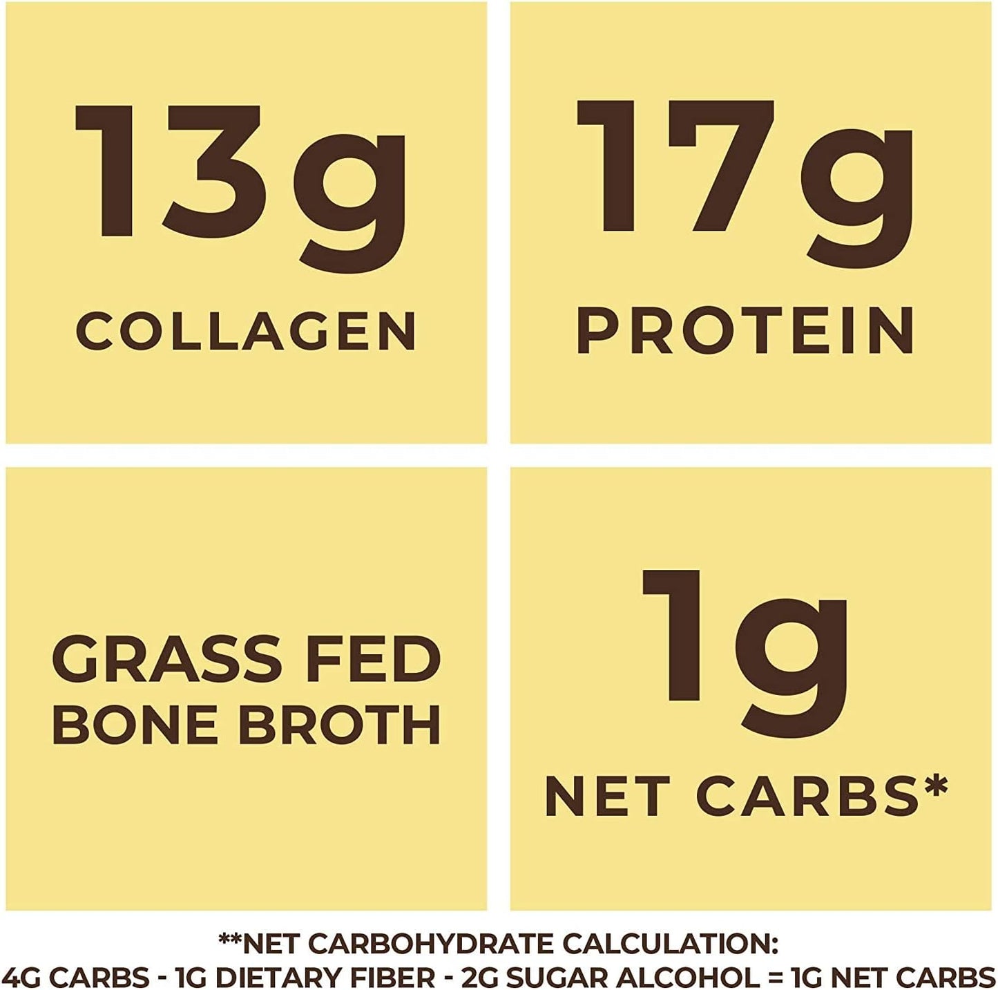 16oz Vanilla and Chocolate Bone Broth Protein Powder Bundle by Left Coast Performance