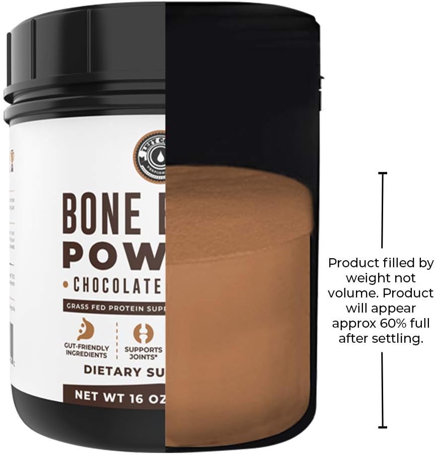 16oz Vanilla and Chocolate Bone Broth Protein Powder Bundle by Left Coast Performance