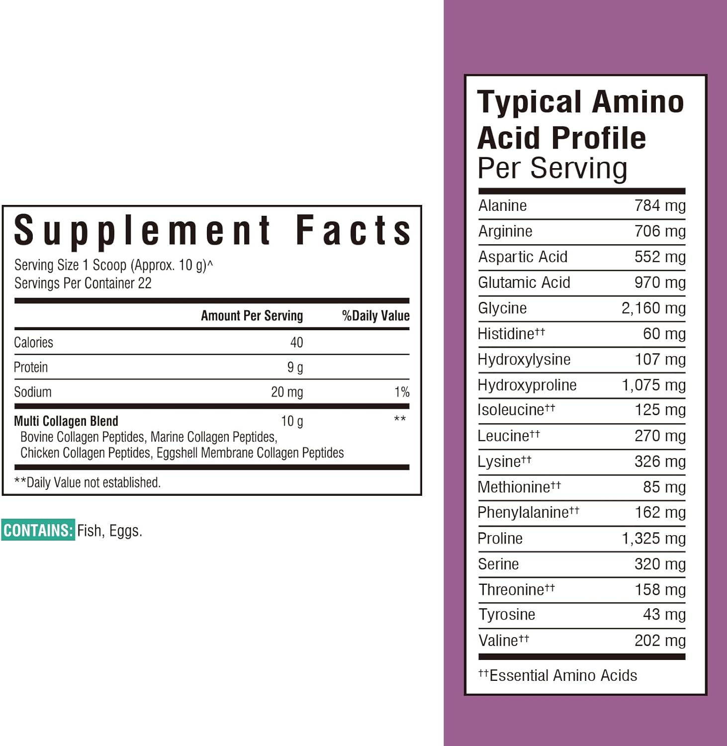 16oz Vitalibre Bovine Collagen Peptides Powder - Hydrolyzed Protein Supplement for Skin, Hair & Nails