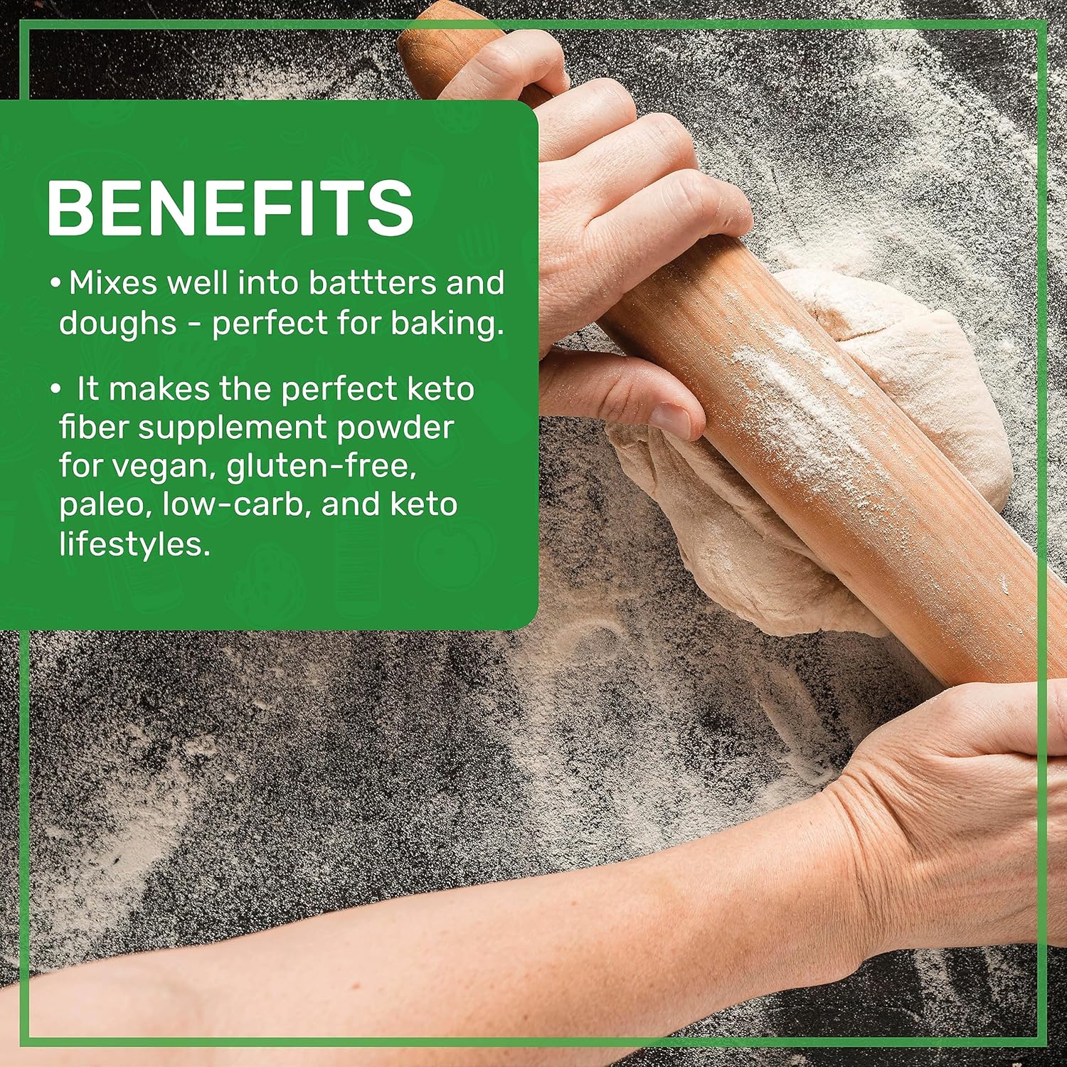 1.75 LB Bulk Bag of Jiva Organics Psyllium Husk Powder - Non-GMO, Keto Friendly, Fine Ground Fiber for Easy Mixing