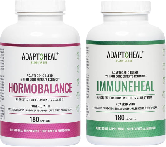180 Capsules ADAPTOHEAL Hormone Balance and Immune Support with Adaptogens