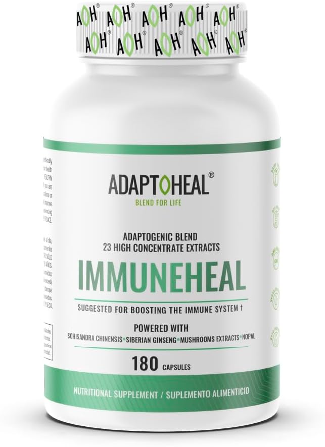 180 Capsules ADAPTOHEAL Hormone Balance and Immune Support with Adaptogens