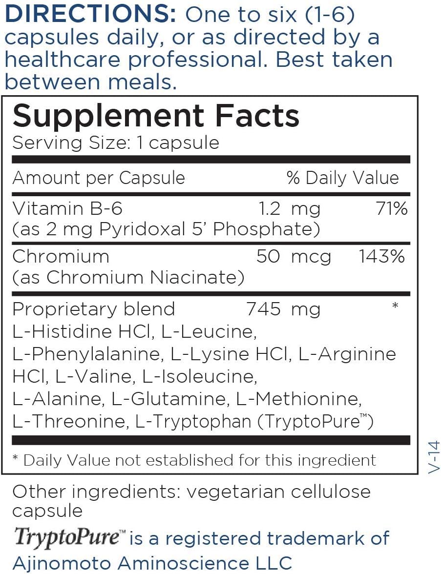 180 Capsules Metabolic Maintenance BAM Balanced Amino Maintenance Essential Amino Acids Supplement - Free-Form Amino Acid Complex for Energy and Brain Support