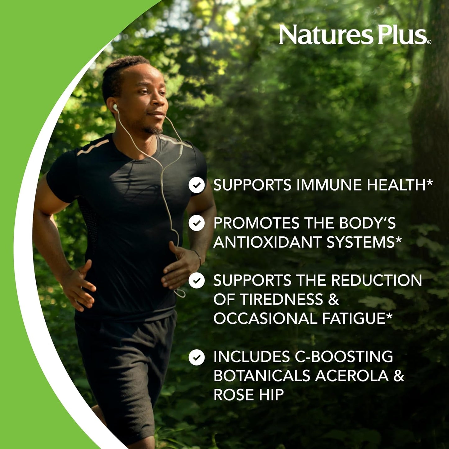 180 Capsules Natures Plus Super C Complex - High Potency Vitamin C Supplement
