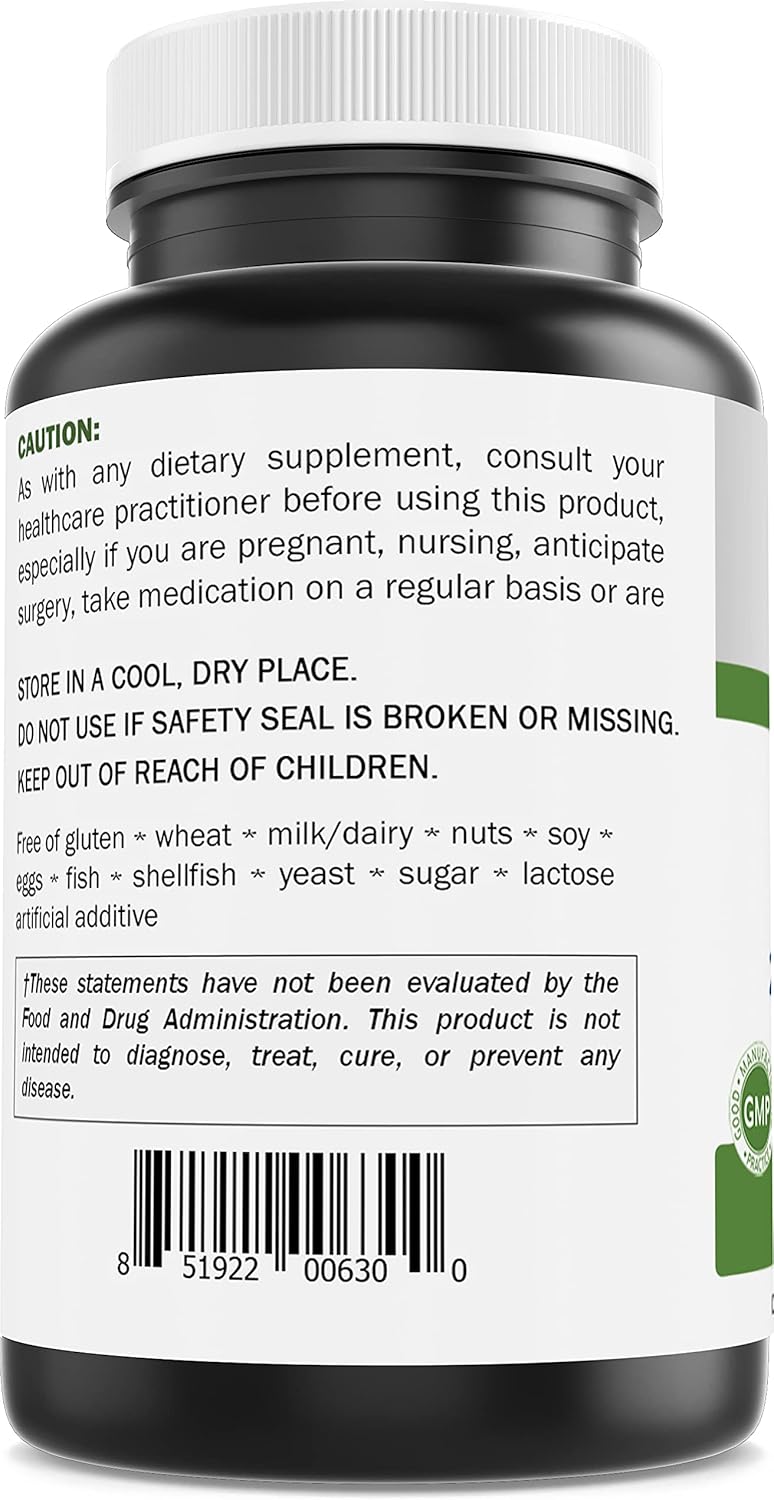 180 Capsules of Brieofood Bilberry Extract - 2000 mg per Serving