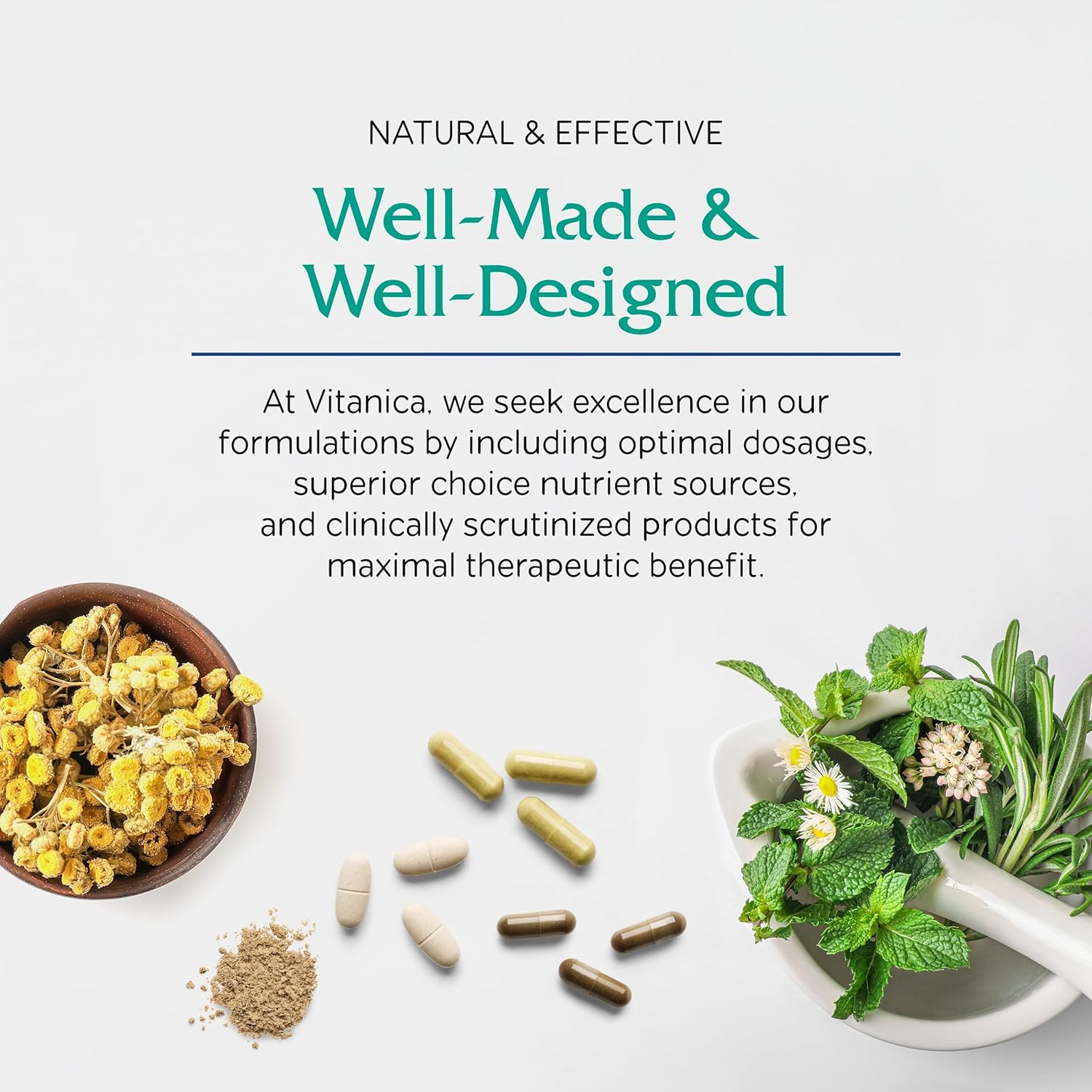 180 Capsules of Vegan Vitanica Rauwolfia Extra for Cardiovascular Support