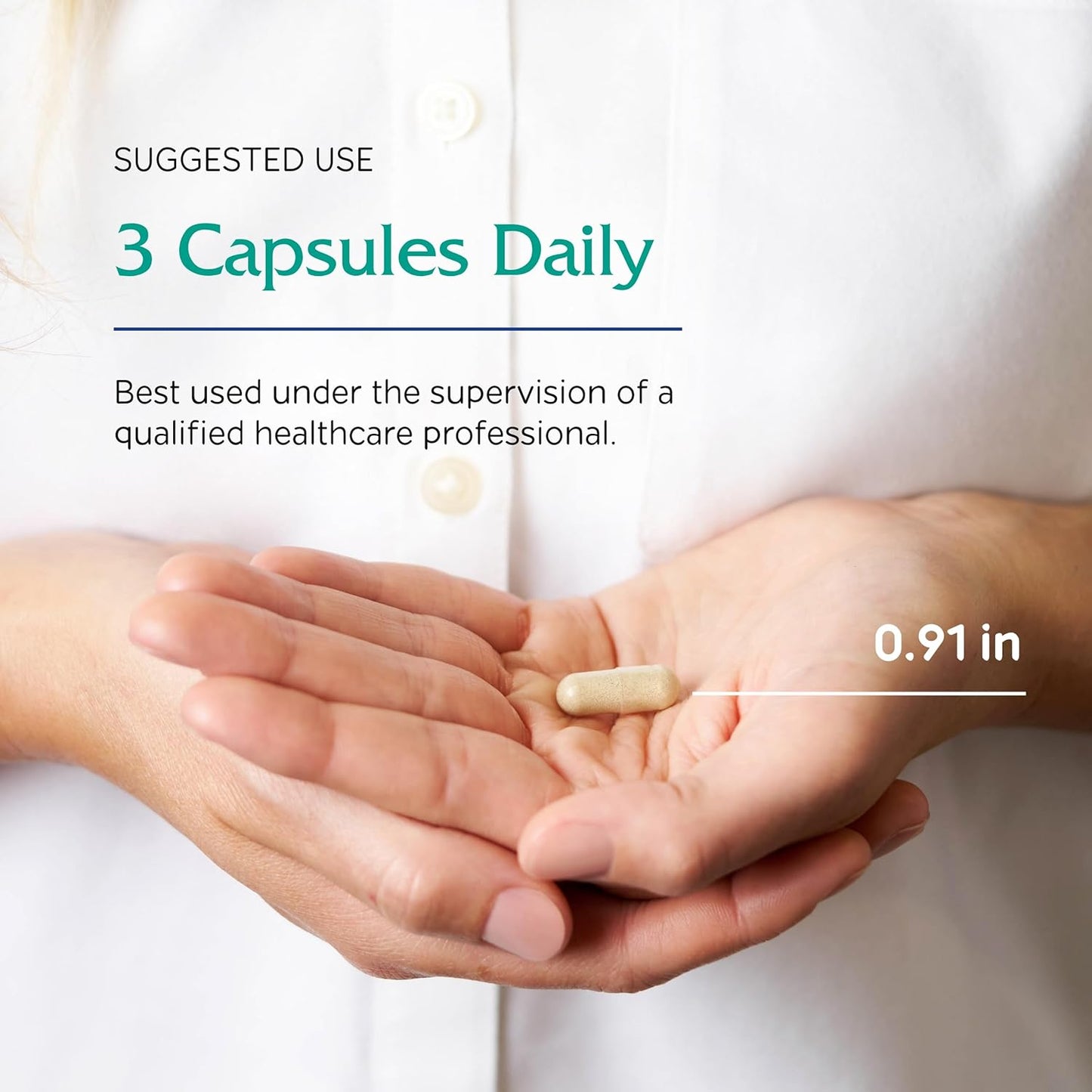 180 Capsules of Vitanica VasoBlend for Cardiovascular Support - Vegan/Vegetarian Formula