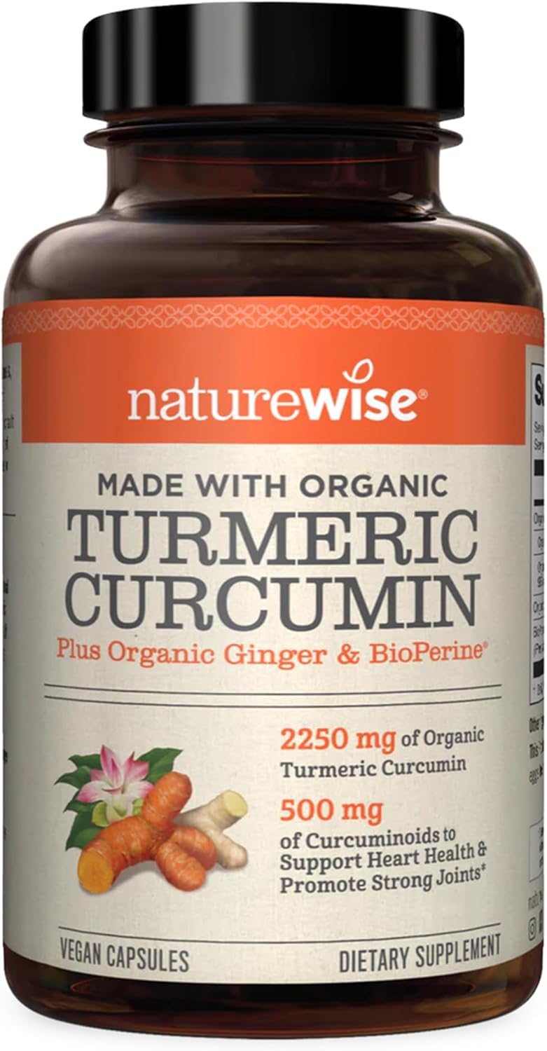 180 Count Jarrow Formulas Probiotics and NatureWise Curcumin Turmeric Joint Support Dietary Supplements