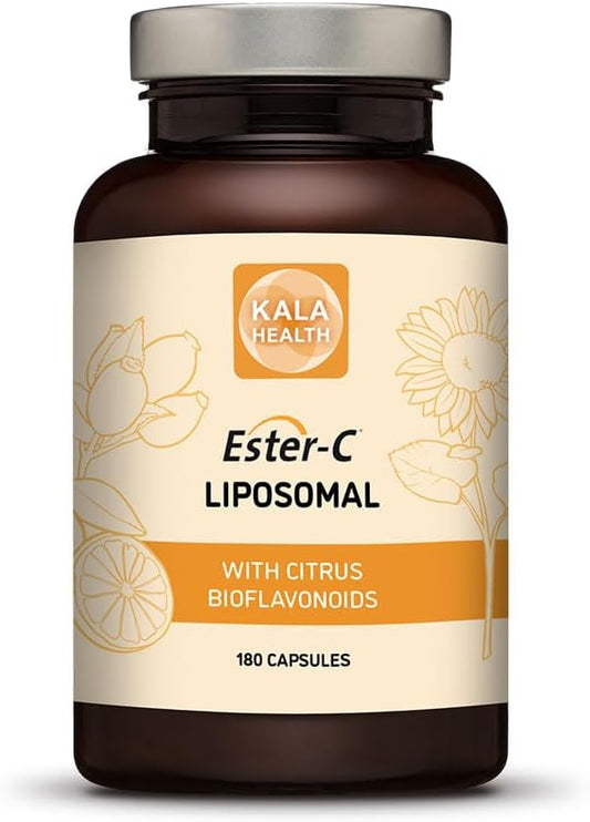 180 Liposomal Ester C Capsules for Optimal Vitamin C Absorption - BoostGo Australia