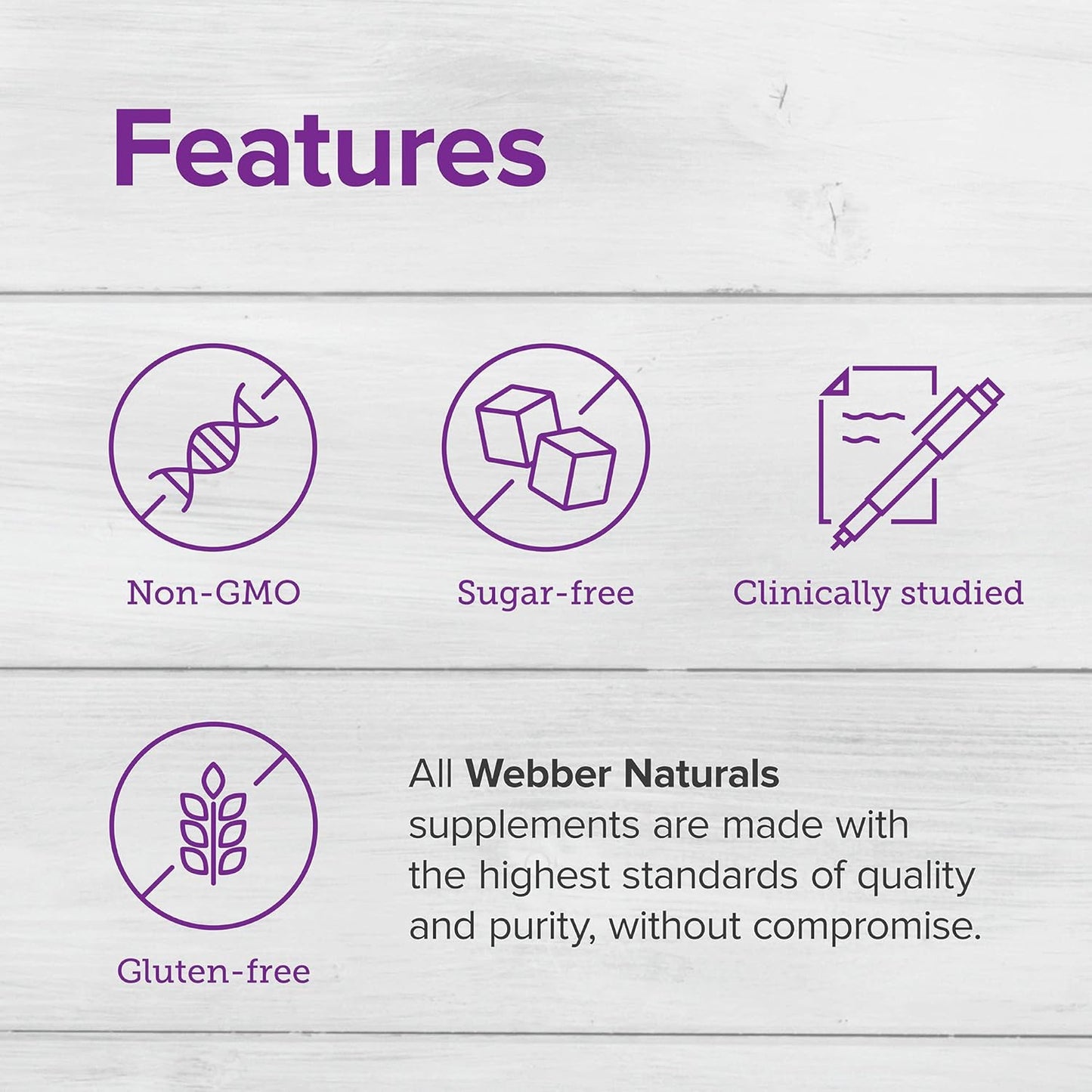 180 Tablets of Webber Naturals Collagen30 with Hyaluronic Acid - Reduces Joint Pain, Eye Wrinkles, Fine Lines - Non GMO